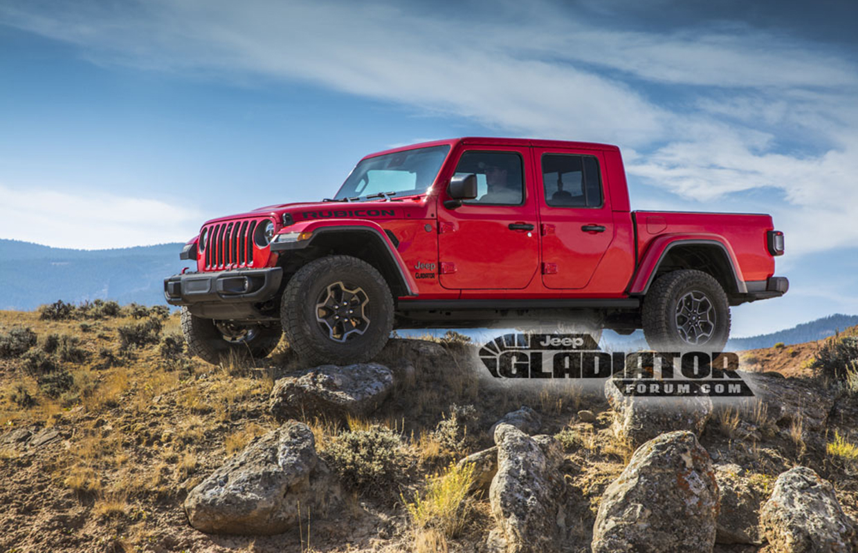 Jeep JT Gladiator Leaked!