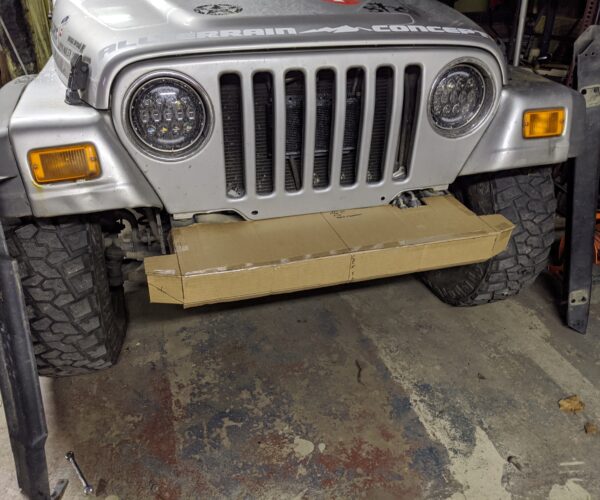 Bumper Fabrication Episode 1: Cardboard Aided Design