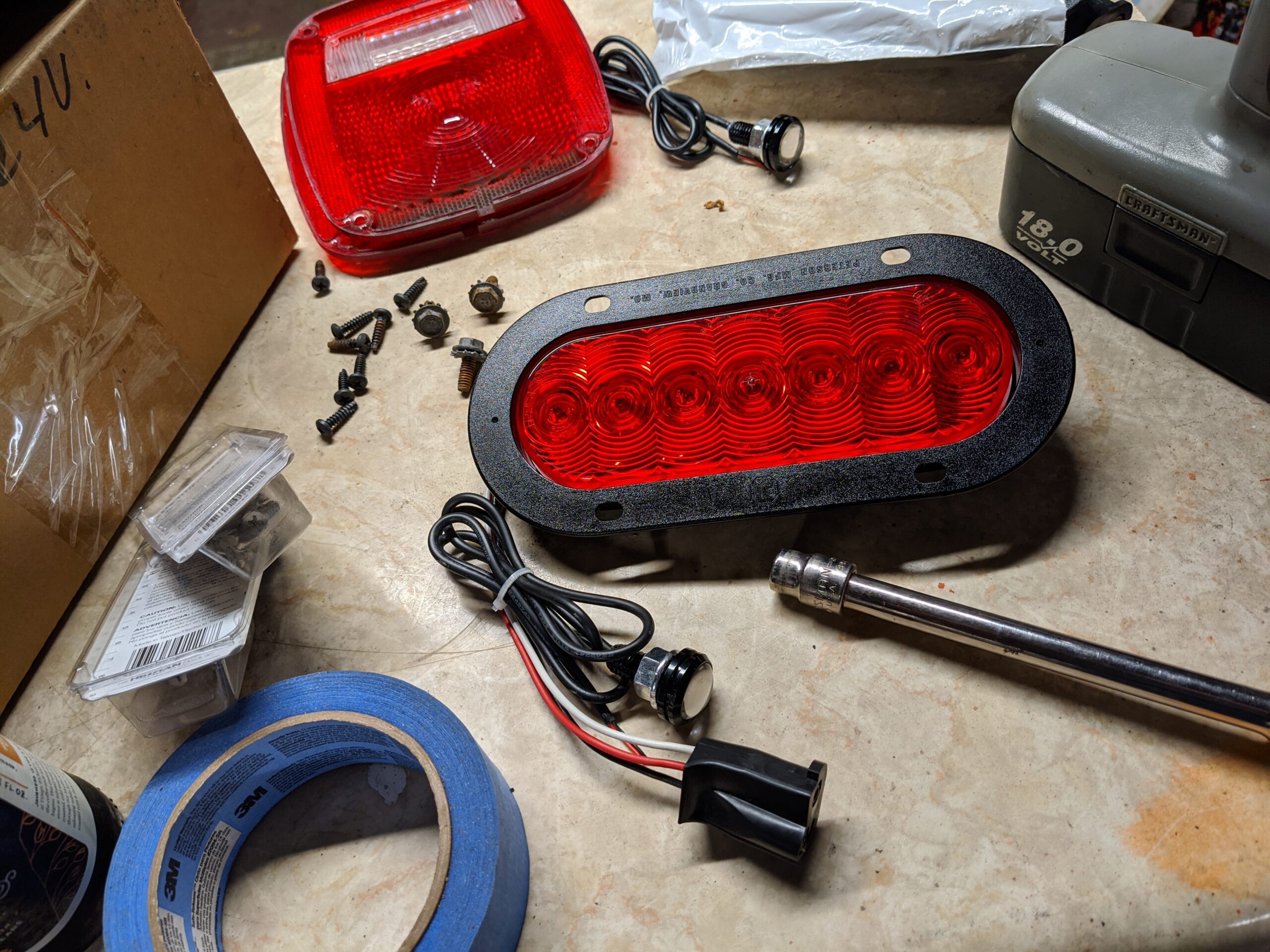 Flush Mounted Tail Lights in the TJ/LJ require commitment.