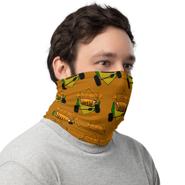 SWBCrawler Neck Gaiter in Burnt Orange - Image 2