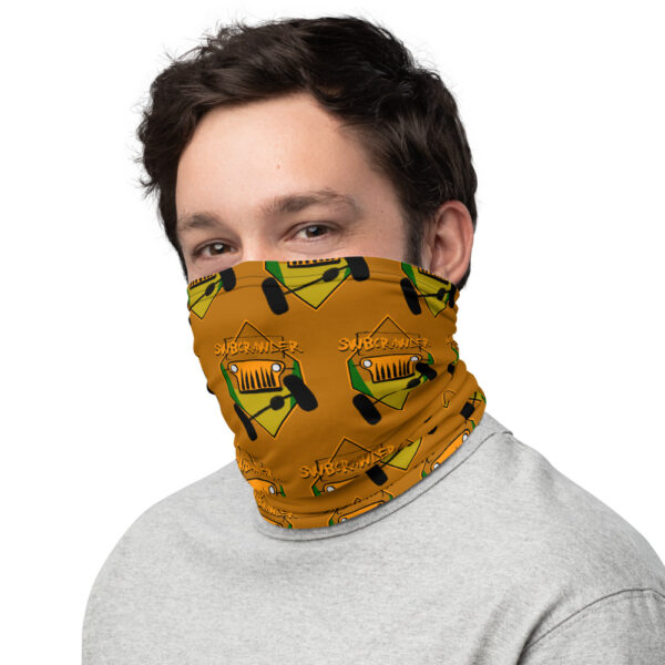 SWBCrawler Neck Gaiter in Burnt Orange - Image 3