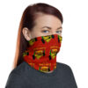 SWBCrawler Neck Gaiter in Red - Image 3
