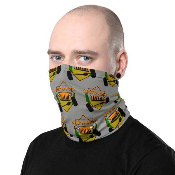 SWBCrawler Neck Gaiter in Gray - Image 3