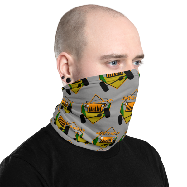 SWBCrawler Neck Gaiter in Gray - Image 2