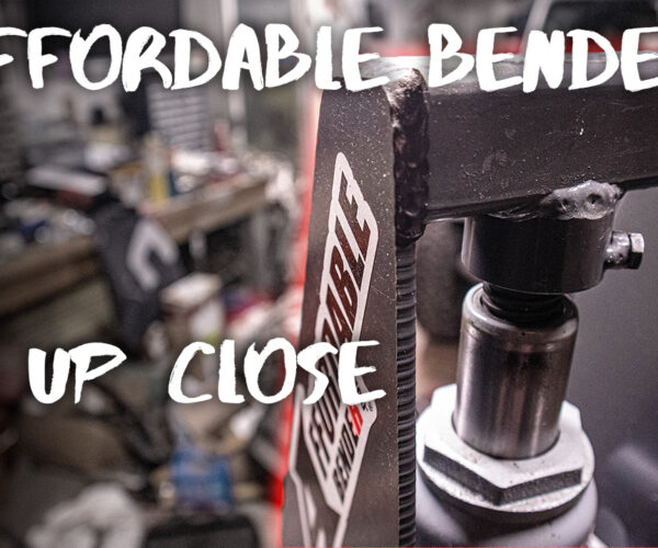A close up look at the Affordable Bender’s Build Quality