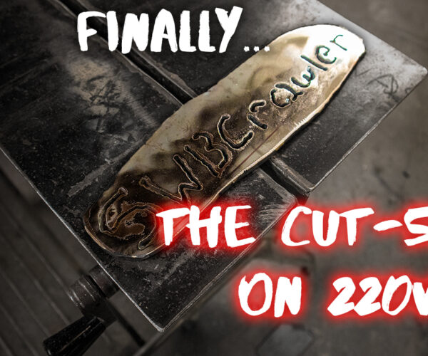 How well does the Yeswelder Cut-55DS cut when it’s got a proper 220 line? Let’s find out!