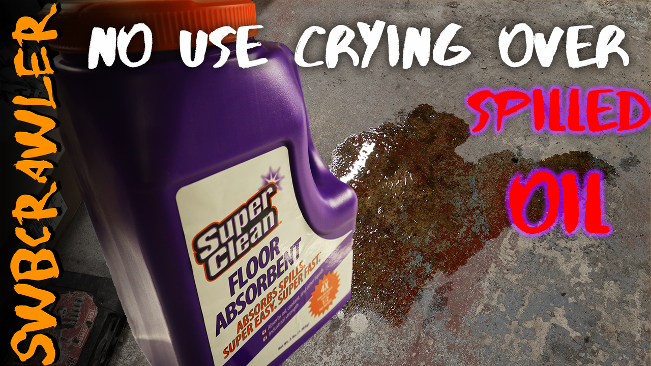 Make your shop-floor Super Clean – Super Clean Floor Absorbent demo and review