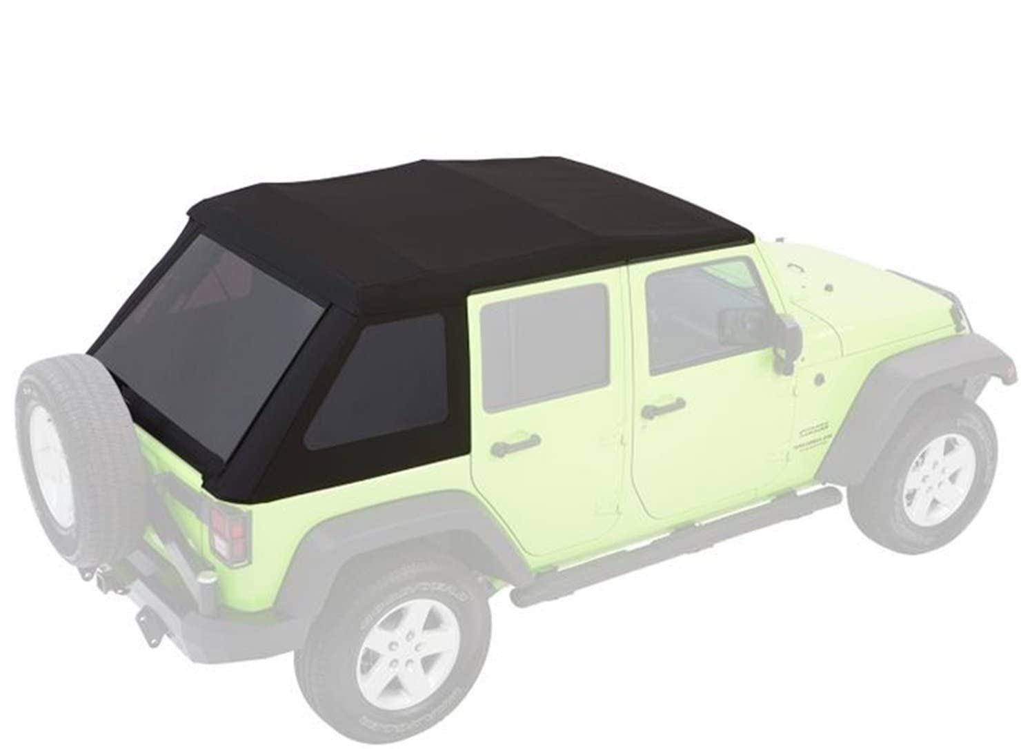 Bestop Trektop Glide for 08-18 Jeep Wrangler Unlimited (JKU) – SWBCrawler