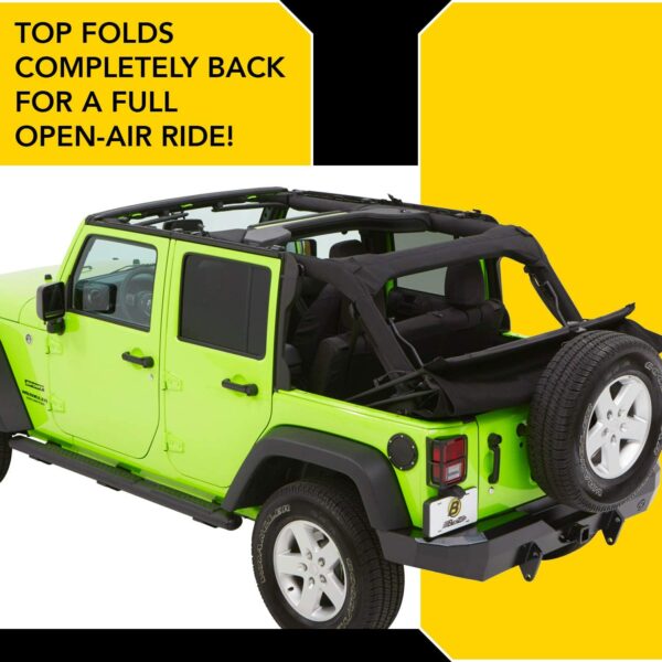 Bestop Trektop Glide for 08-18 Jeep Wrangler Unlimited (JKU) - Image 2
