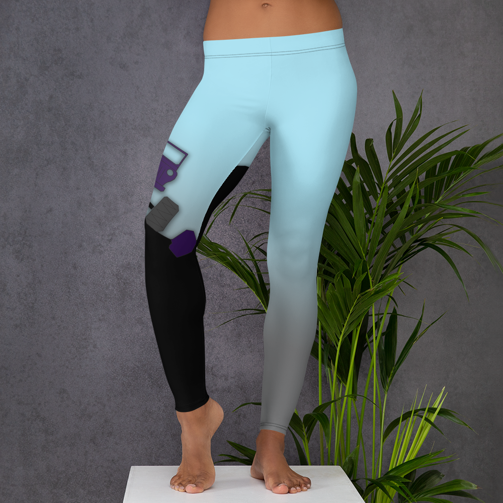 Jeep Girl on the Rocks Leggings Cyan – SWBCrawler