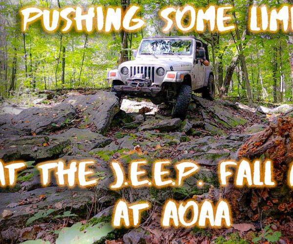 I finally get my Jeep LJ off road after my lift – Finding my new limits at the AOAA