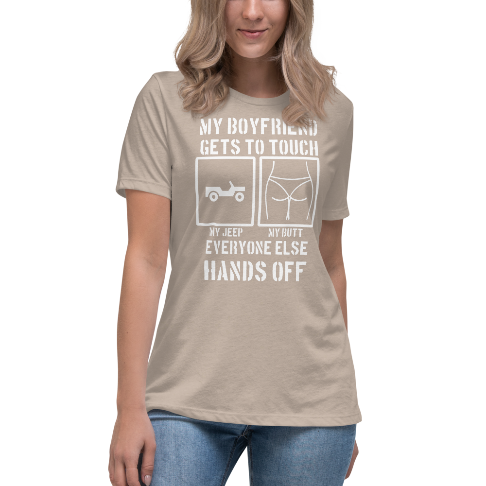 Hands off my deals boyfriend shirt