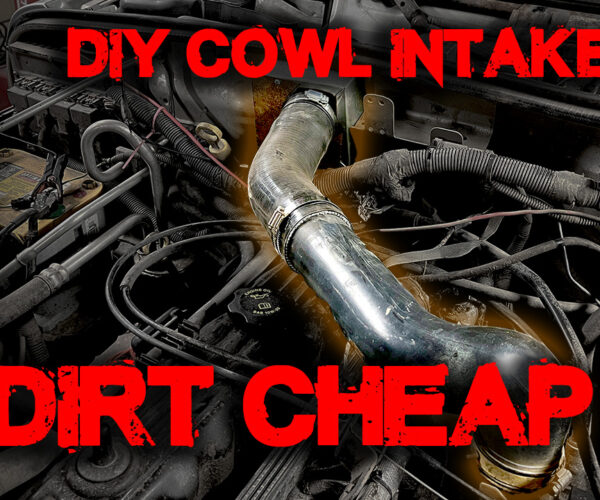 Building your own Cowl Induction system on a Jeep TJHow to Build Your Own Jeep TJ Cowl Intake for Less Than $100