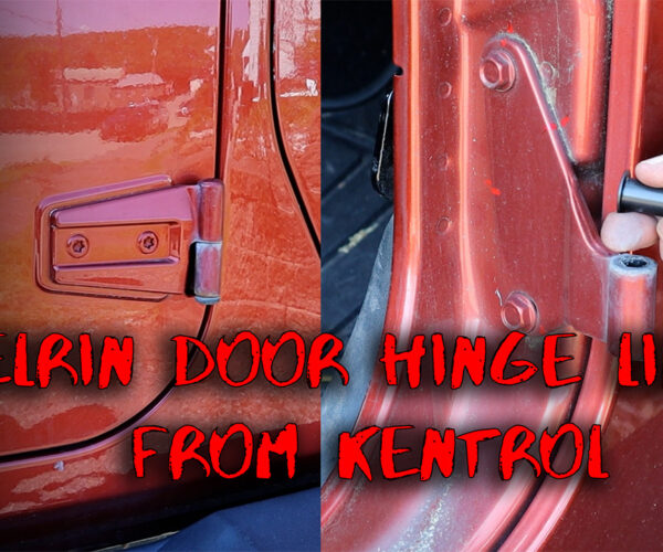 Stop Struggling! Fix Your JK Doors with Kentrol Delrin Hinge Liners